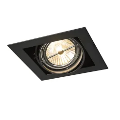 Inbouwspot zwart AR111 verstelbaar - Oneon