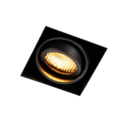 Inbouwspot zwart draai- en kantelbaar Trimless - Oneon Honey