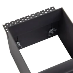 Inbouwspot zwart GU10 AR70 trimless - Oneon