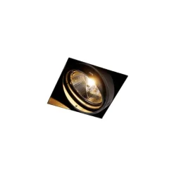 Inbouwspot zwart GU10 AR111 Trimless - Oneon