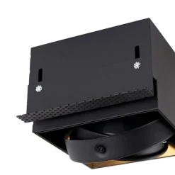 Inbouwspot zwart GU10 AR111 Trimless - Oneon