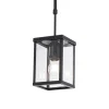Industriële buiten hanglamp zwart IP44 - Charlois