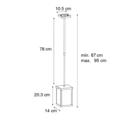 Industriële buiten hanglamp zwart IP44 - Charlois