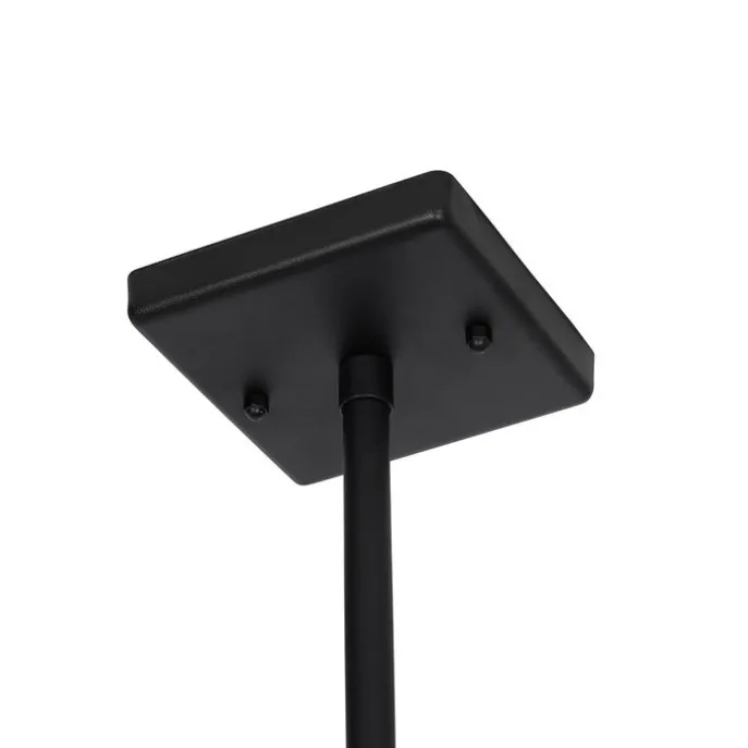 Industriële buiten hanglamp zwart IP44 - Charlois