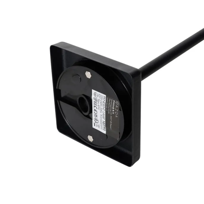 Industriële buiten hanglamp zwart IP44 - Charlois