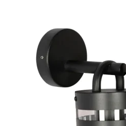 Industriële buiten wandlamp zwart IP44 - Ruben