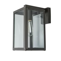 Industriële buiten wandlamp grijs IP44 - Sutton down