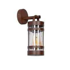 Industriële buiten wandlamp roestbruin IP44 - Ruben