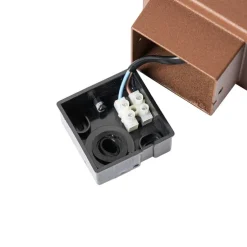 Industriële buiten wandlamp roestbruin IP44 - Denmark