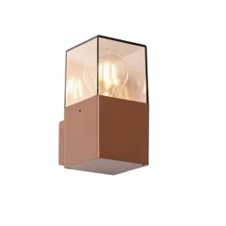 Industriële buiten wandlamp roestbruin IP44 - Denmark