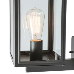 Industriële buitenwandlamp grijs IP44 - Sutton Up