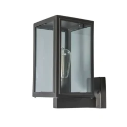 Industriële buitenwandlamp grijs IP44 - Sutton Up