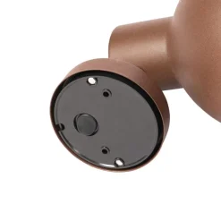 Industriële buitenwandlamp roestbruin rond IP44 - Natas