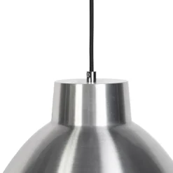 Industriële hanglamp aluminium 38 cm dimbaar - Anteros
