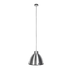 Industriële hanglamp aluminium 38 cm dimbaar - Anteros