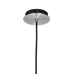 Industriële hanglamp aluminium 38 cm dimbaar - Anteros