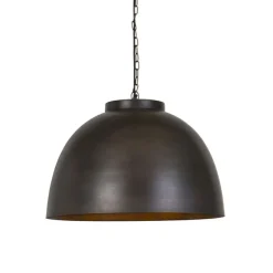 Industriële hanglamp antiek bruin 60 cm - Hoodi
