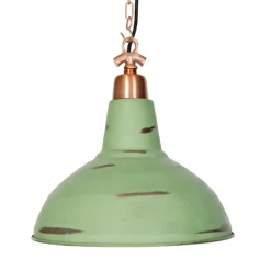 Industriële hanglamp antiek koper - Goliath