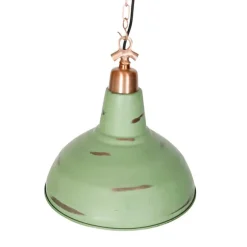Industriële hanglamp antiek koper - Goliath