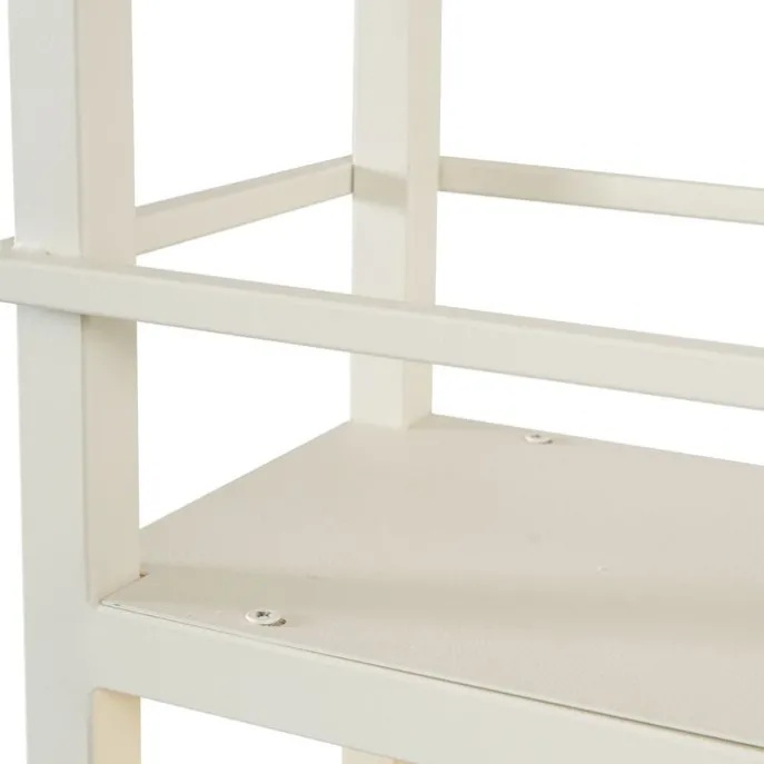 Industriële hanglamp beige 4-lichts - Cage Rack