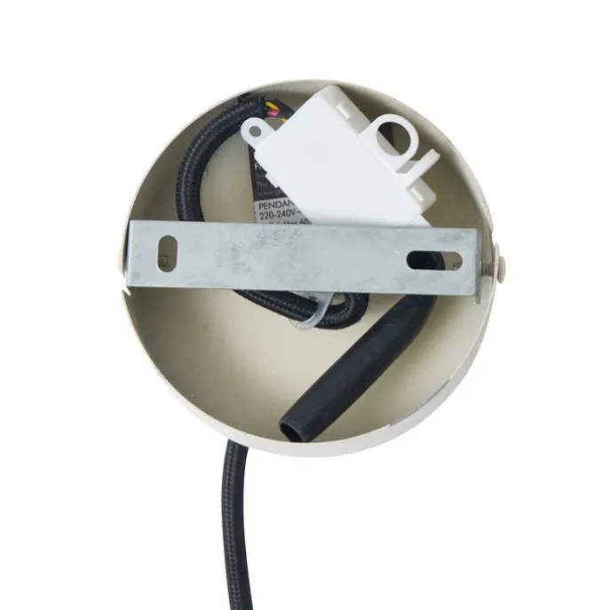 Industriële hanglamp beige 4-lichts - Cage Rack