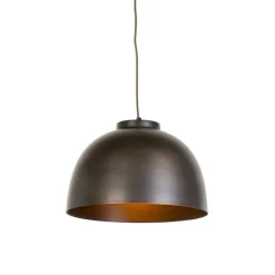 Industriële hanglamp bruin 40 cm - Hoodi