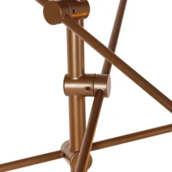 Industriële hanglamp donkerbrons 6-lichts - Sydney