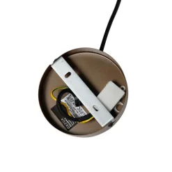 Industriële hanglamp donkerbrons 6-lichts - Sydney