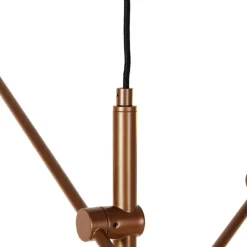 Industriële hanglamp donkerbrons 6-lichts - Sydney