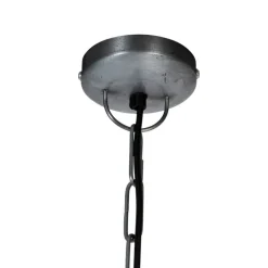Industriële hanglamp grijs 40 cm - Samia Sabo