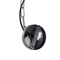 Industriële hanglamp grijs 40 cm - Samia Sabo