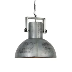 Industriële hanglamp grijs 40 cm - Samia Sabo