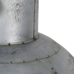 Industriële hanglamp grijs 40 cm - Samia Sabo