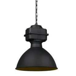 Industriële hanglamp klein mat zwart - Sicko