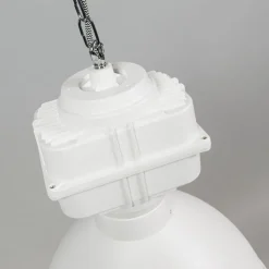 Industriële hanglamp klein mat wit - Sicko