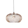 Industriële hanglamp koper 49 cm - Finn
