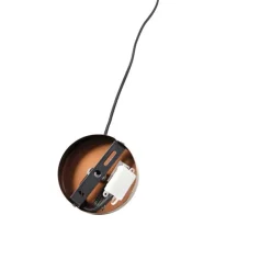 Industriële hanglamp koper 49 cm - Finn