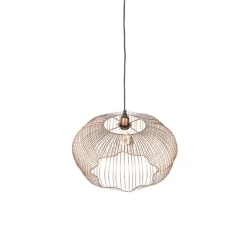 Industriële hanglamp koper 49 cm - Finn