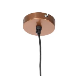 Industriële hanglamp koper 49 cm - Finn