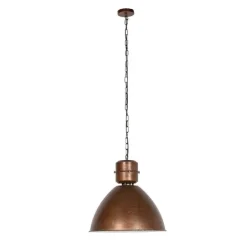 Industriële hanglamp roestbruin - Flynn