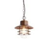 Industriële hanglamp roestbruin IP44 - Shell