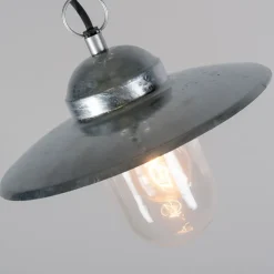 Industriële hanglamp zink IP44 - Munich