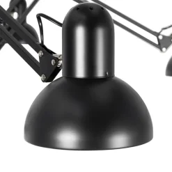 Industriële hanglamp zwart 6-lichts verstelbaar - Hobby Spinne