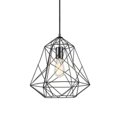 Industriële hanglamp zwart- Framework Basic