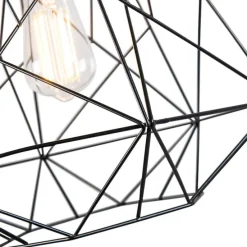 Industriële hanglamp zwart- Framework Basic