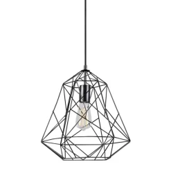 Industriële hanglamp zwart- Framework Basic