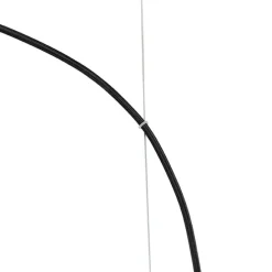 Industriële hanglamp zwart met rek large 4-lichts - Cage Rack