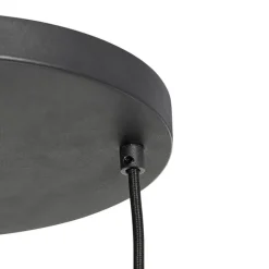 Industriële hanglamp zwart 3-lichts - Margarita