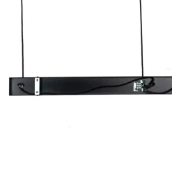 Industriële hanglamp zwart met goud 3-lichts - Magnax