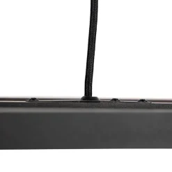 Industriële hanglamp zwart 4-lichts - Big Cage